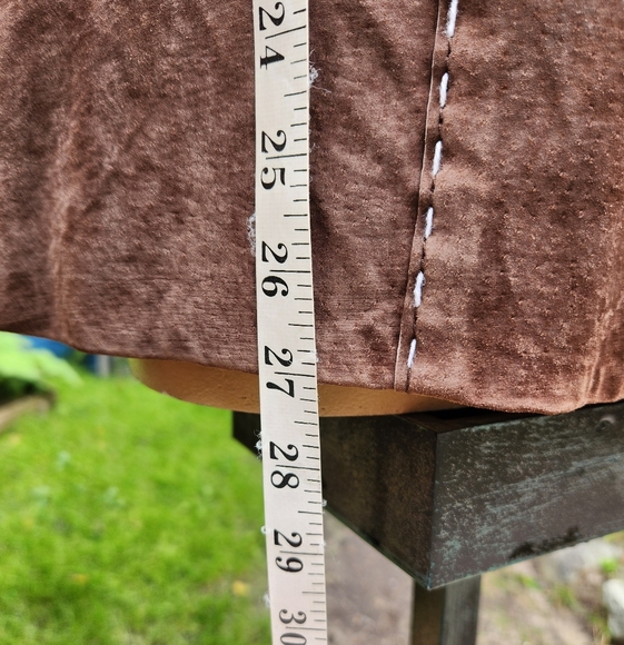 Vintage suede leather jacket - Picture 11 of 14